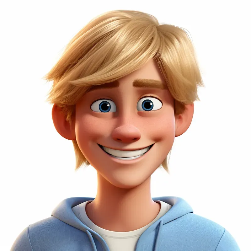 Cartoon Characters Portraits Illustrations