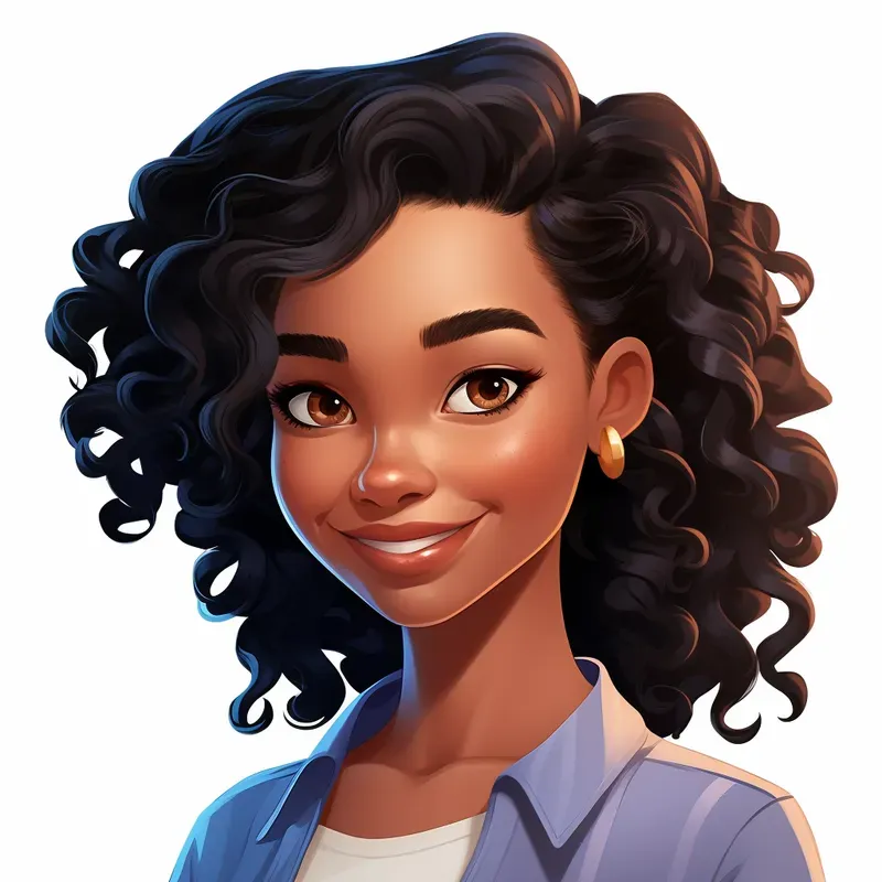 Cartoon Characters Portraits Illustrations