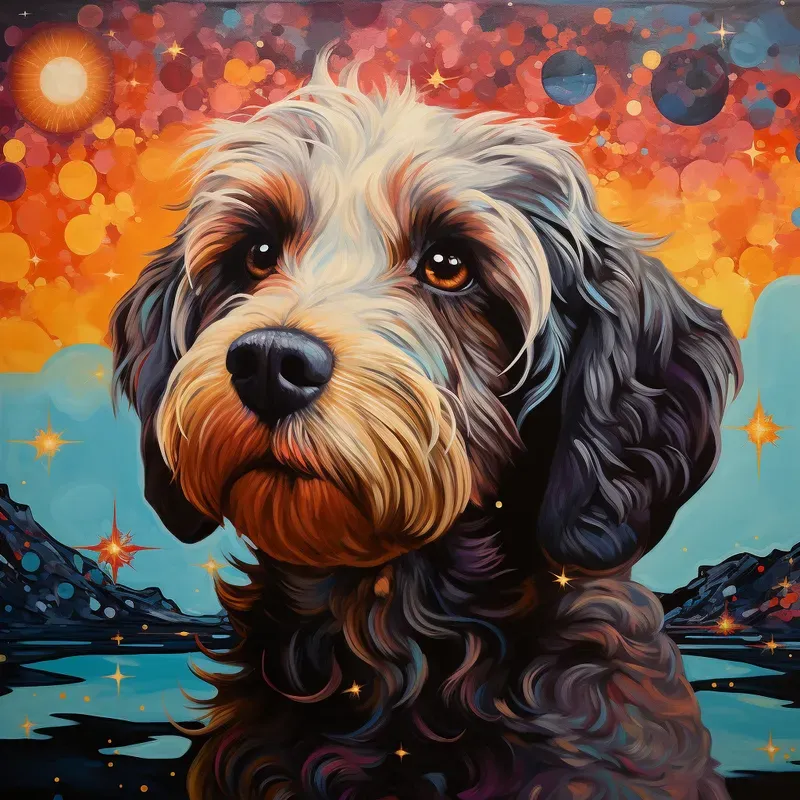 Whimsical Animal Portraits Oil Paintings