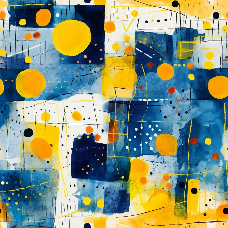 Abstract Watercolor Paintings Expressive