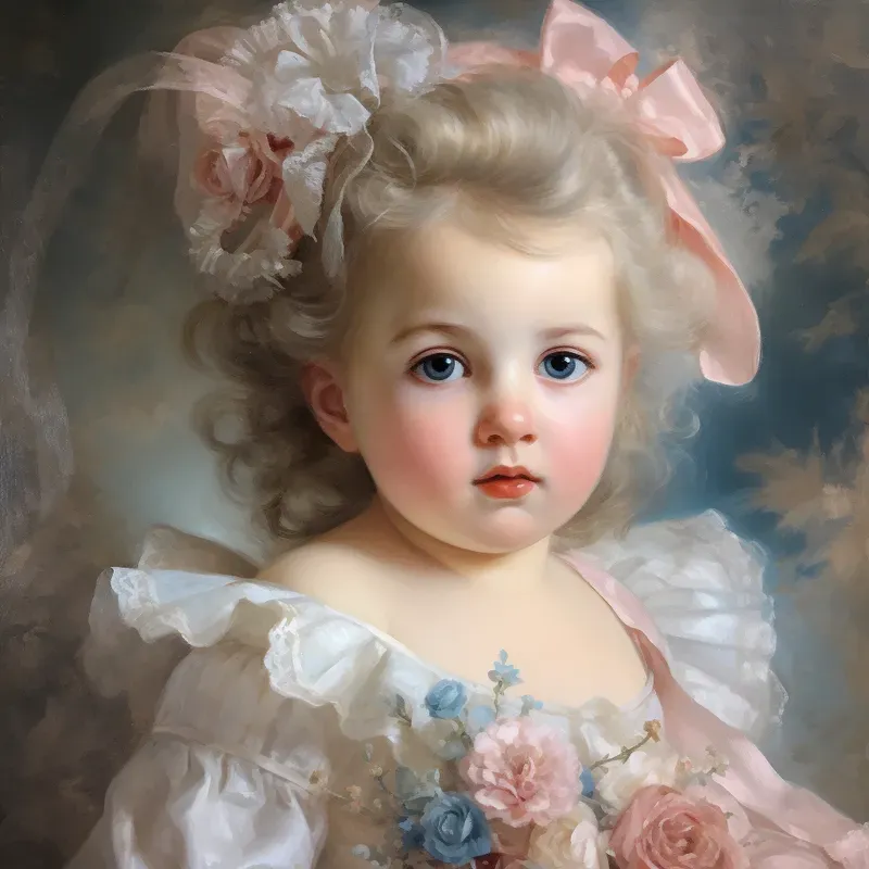 Rococo Portraits Oil Paintings Artworks