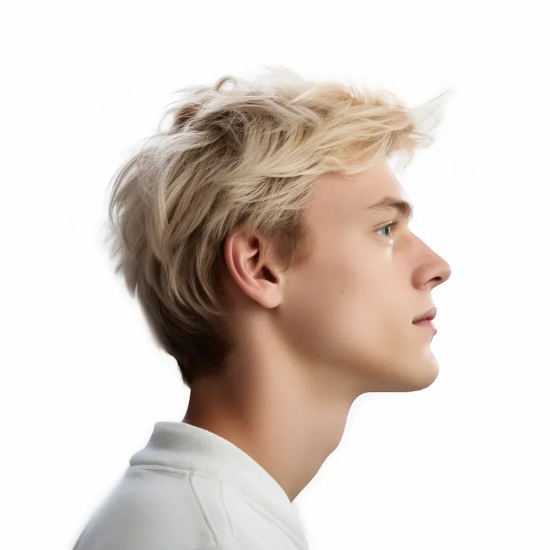 Side View Portraits Stock Photos Images