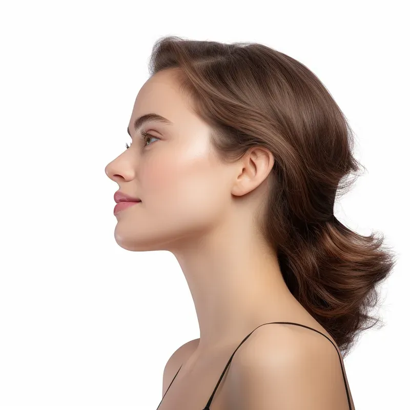 Side View Portraits Stock Photos Images