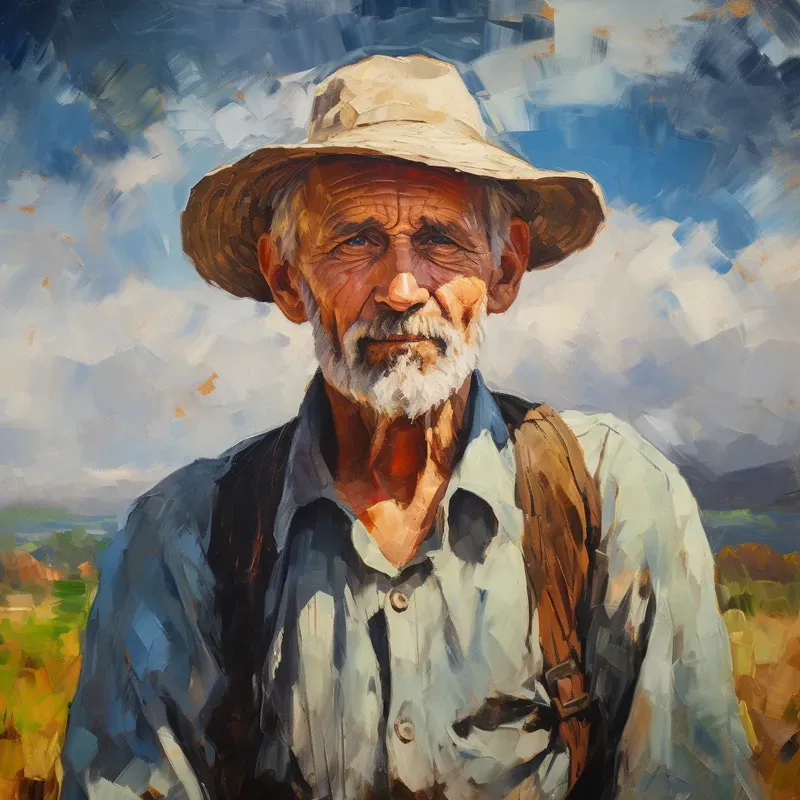 Impressionist Portrait Oil Paintings Art