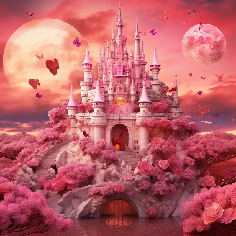 Dreamlike Surreal Valentines Day Collages