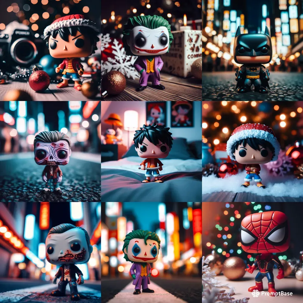 Funko Pop Cinematic Photographs