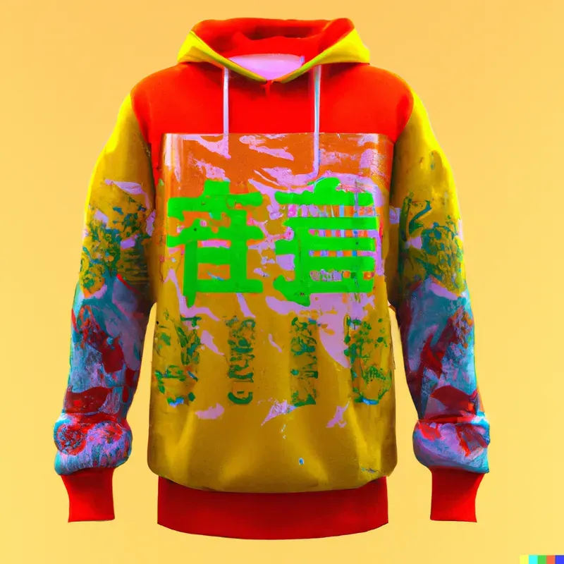 Asian-Inspired Streetwear Fashion Hoodies