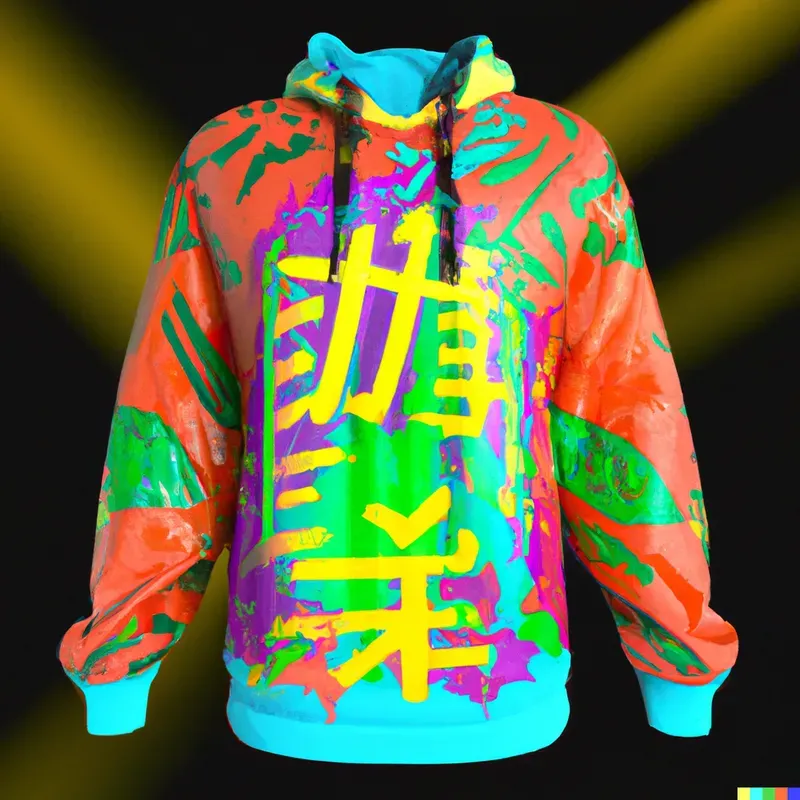 Asian-Inspired Streetwear Fashion Hoodies