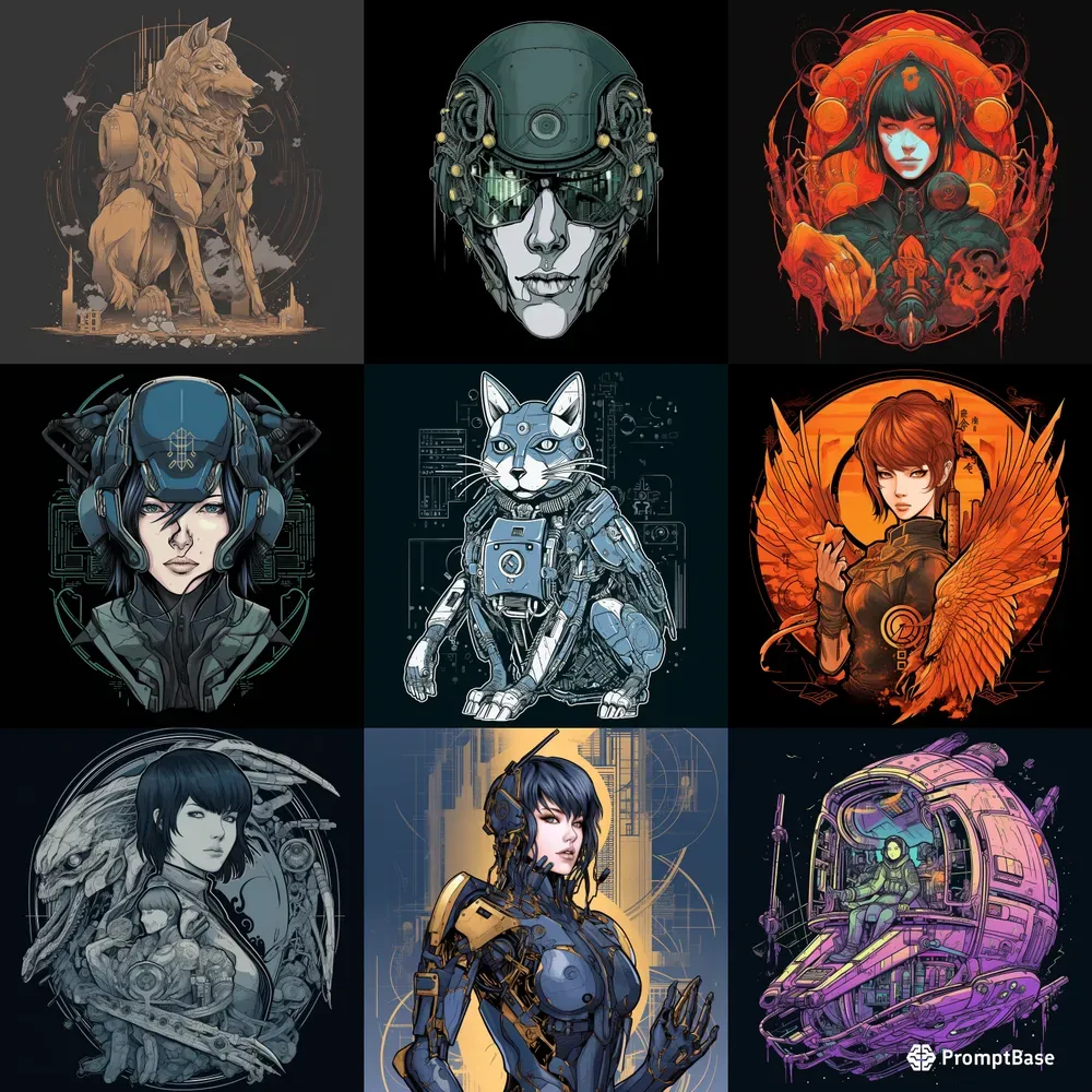 Scifi Vintage Tshirt Designs