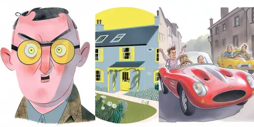 Retro Illustrations generated by midjourney