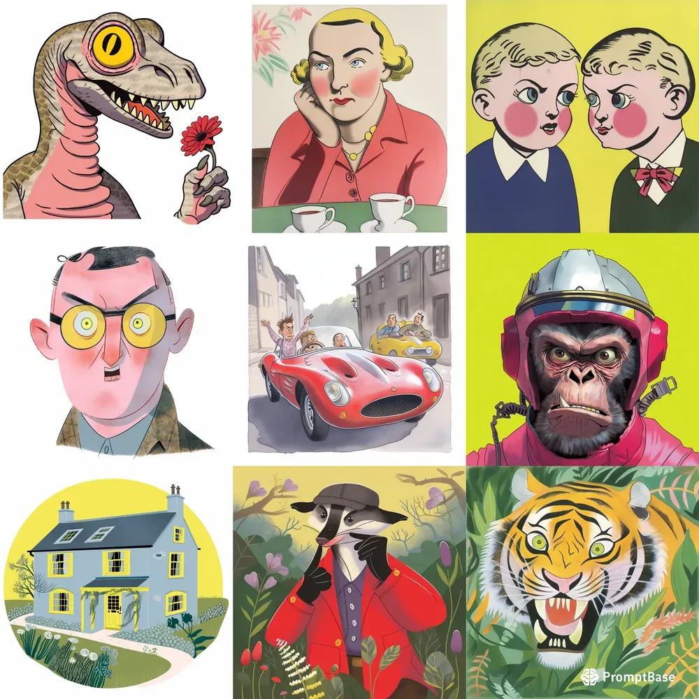 Retro Illustrations