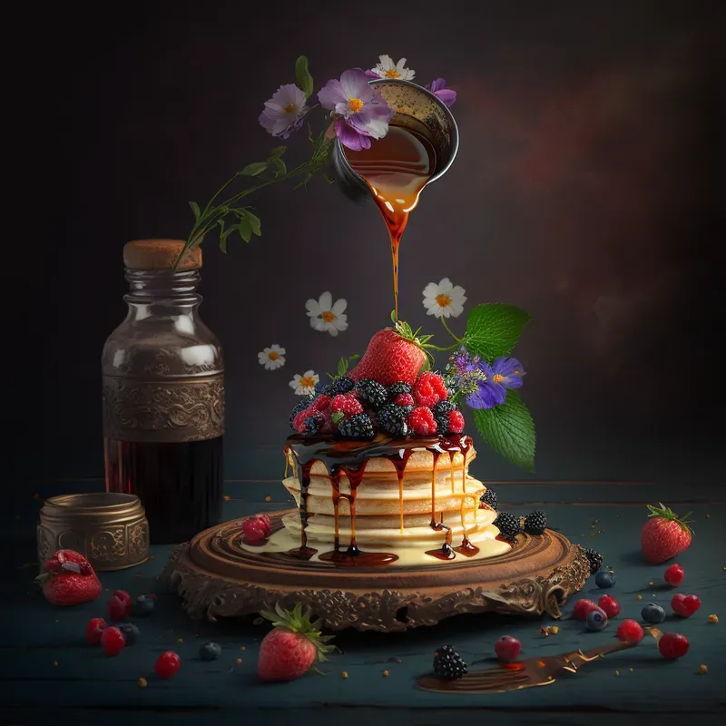 Realistic Food Photographs