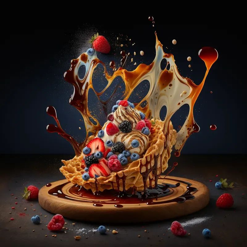 Realistic Food Photographs