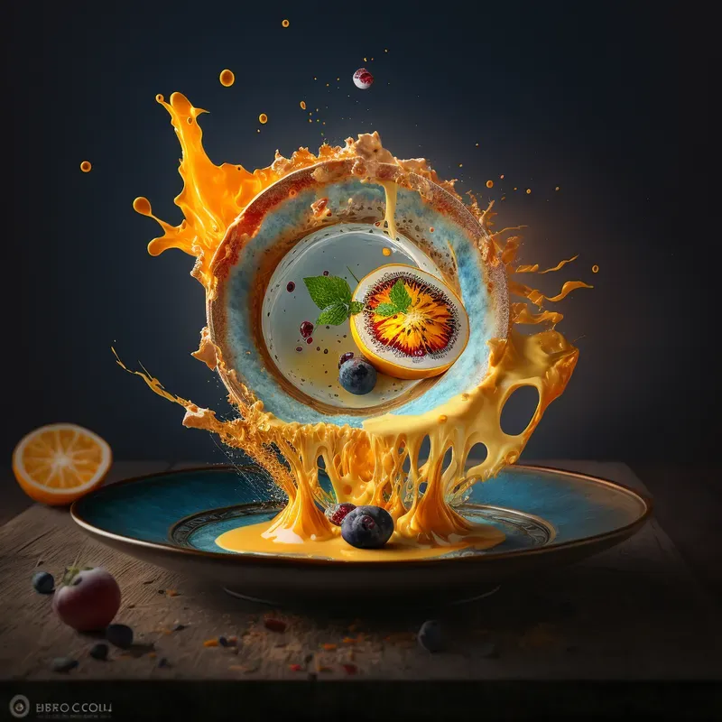 Realistic Food Photographs