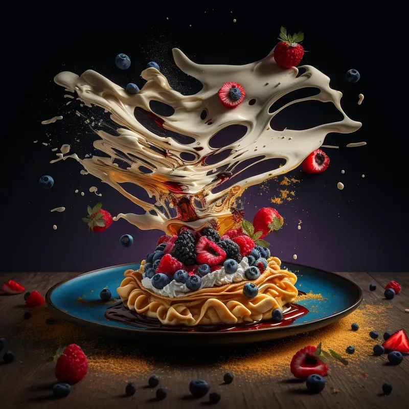 Realistic Food Photographs