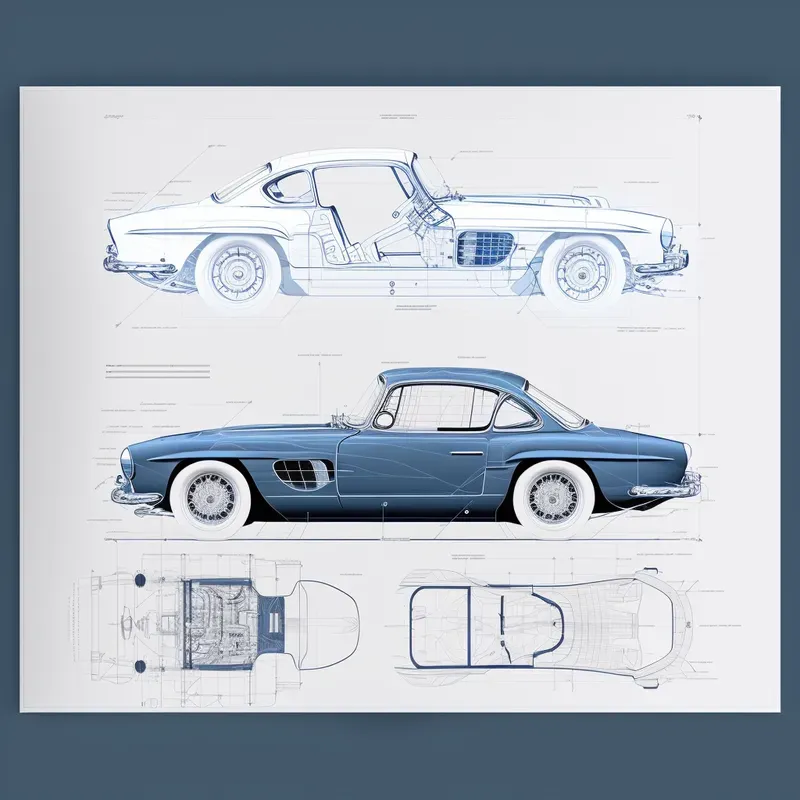 Blueprint Poster Creations