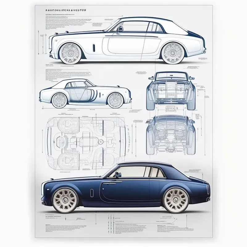 Blueprint Poster Creations