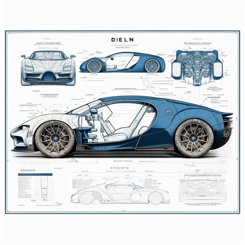 Blueprint Poster Creations