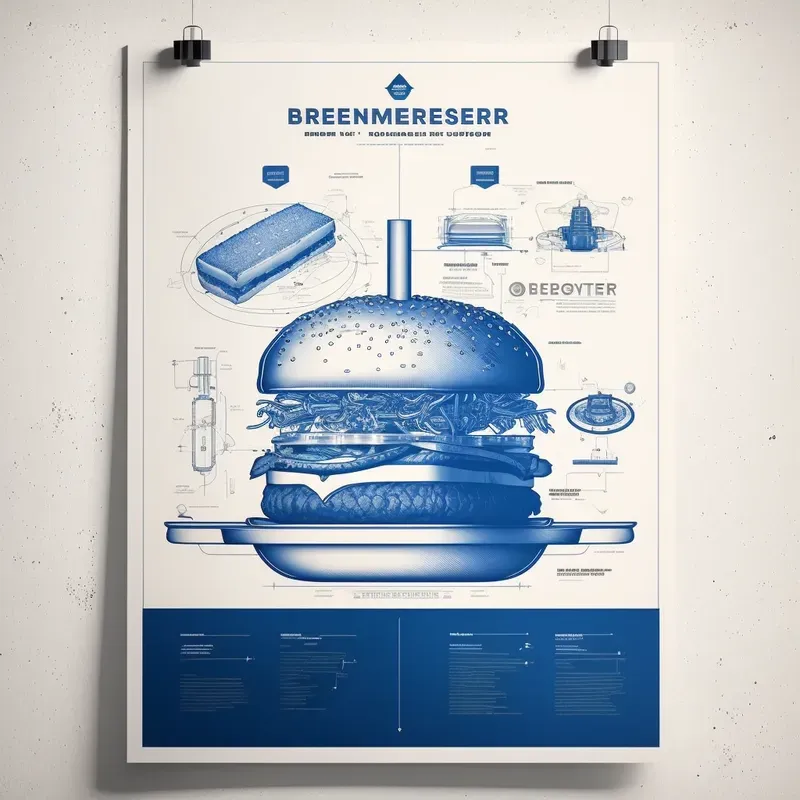 Blueprint Poster Creations