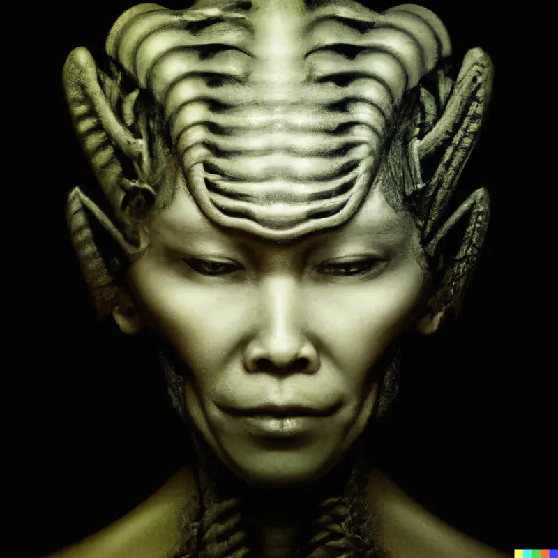 Alien Series Style Character