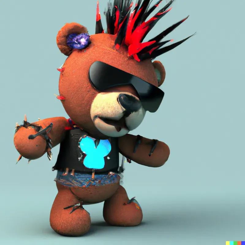 Pixar Punk Bears