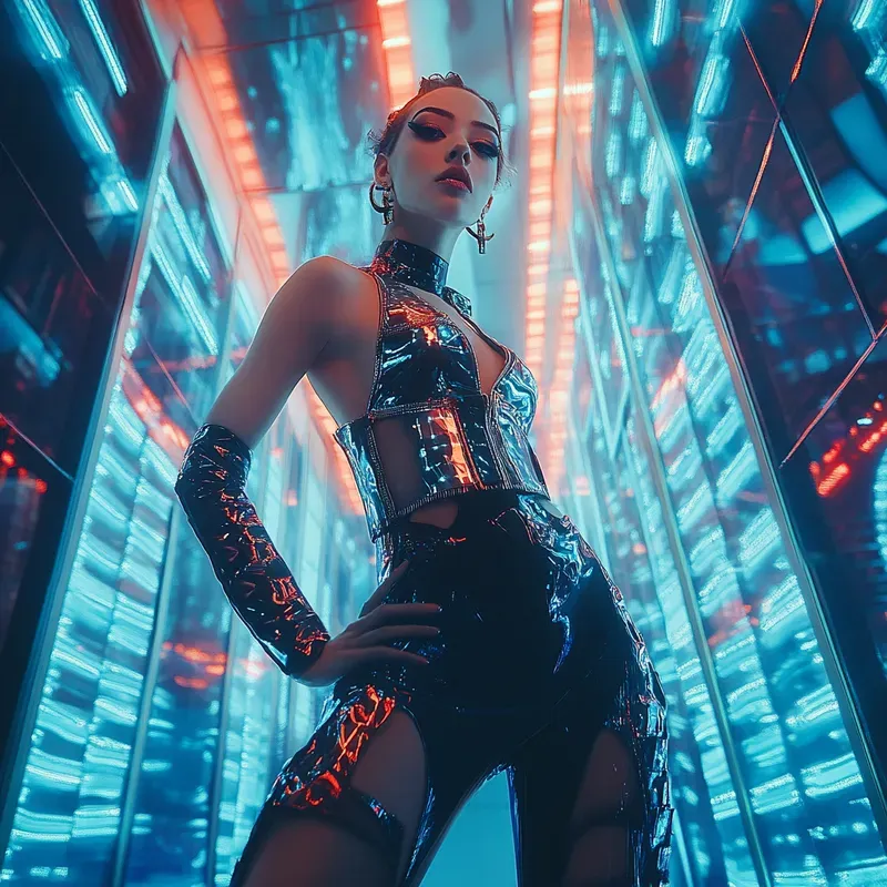 Futuristic Fashion Models