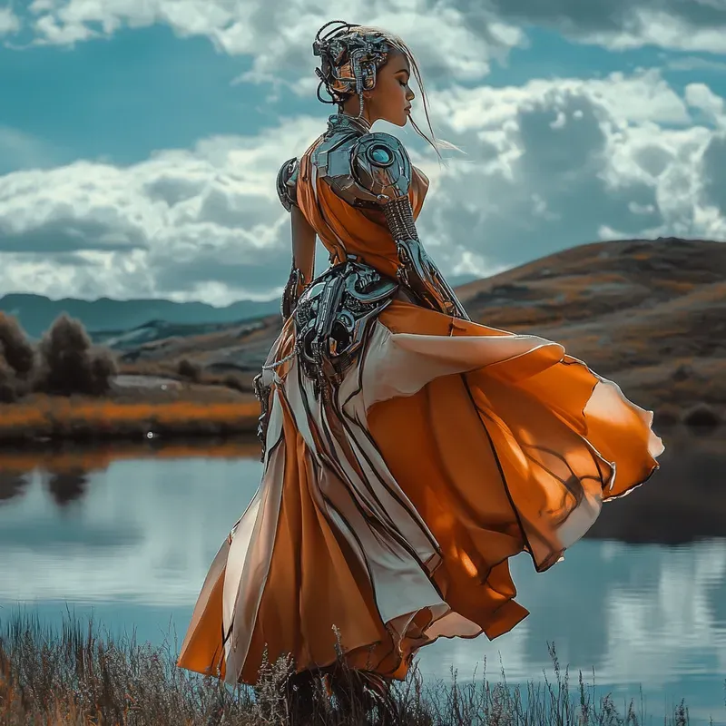 Futuristic Fashion Models