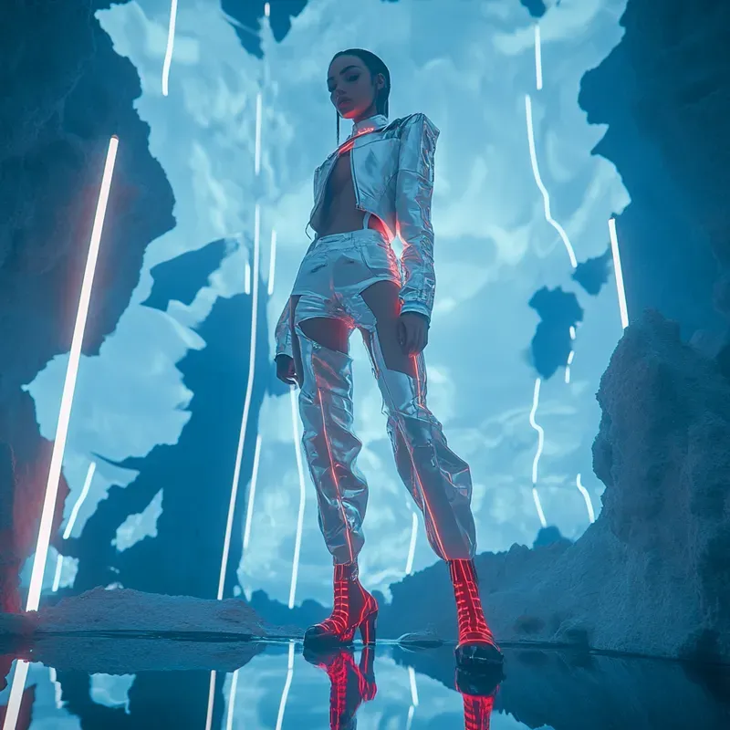 Futuristic Fashion Models