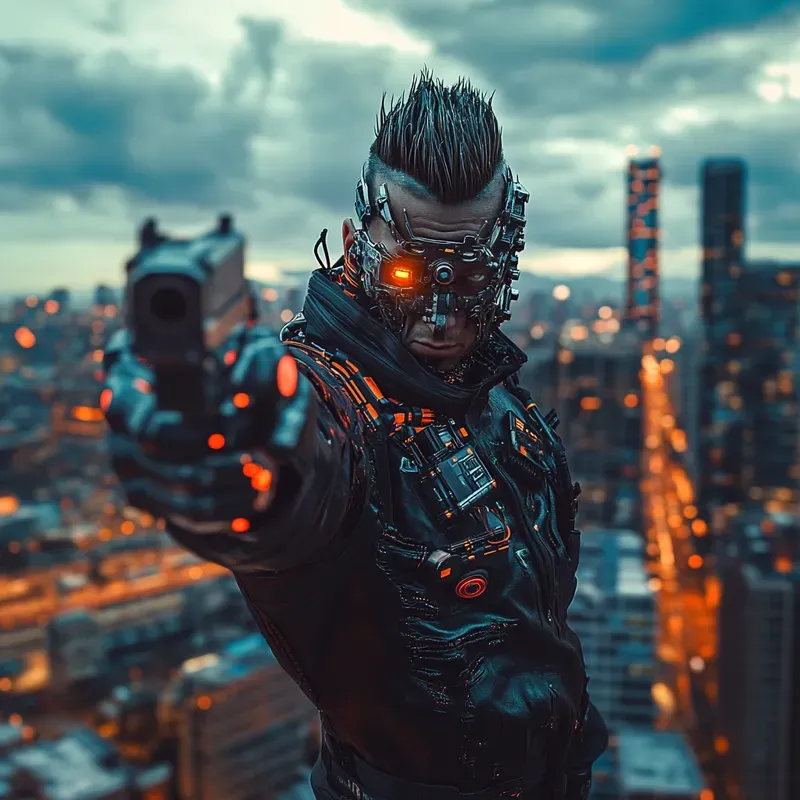 Futuristic Fashion Models
