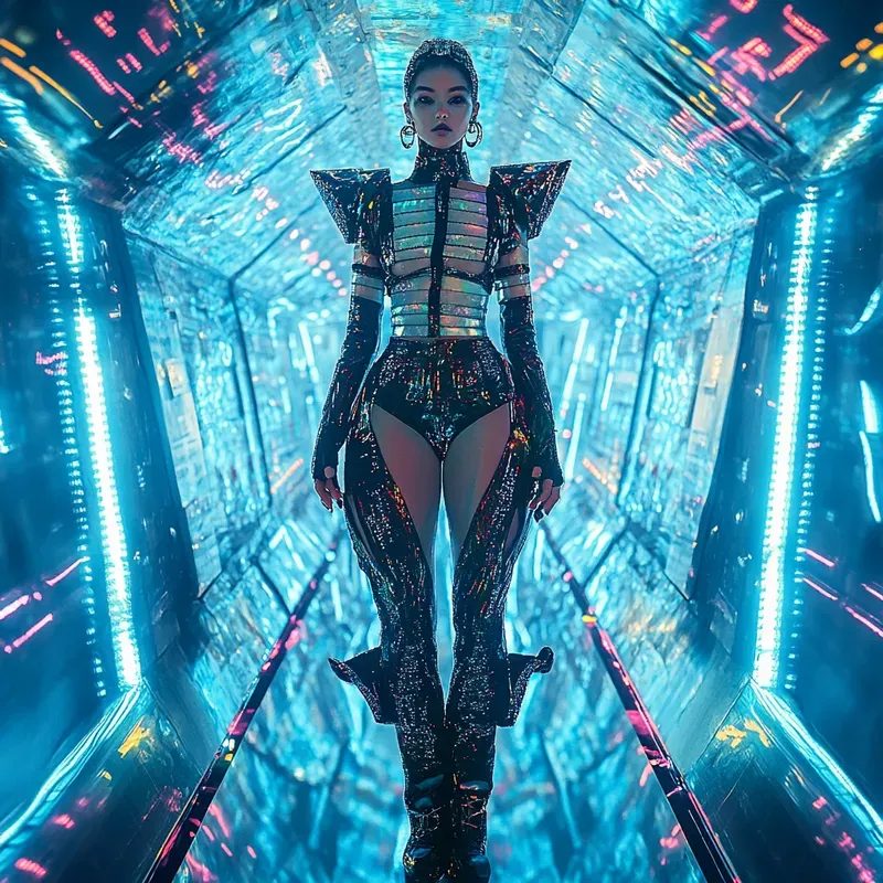 Futuristic Fashion Models