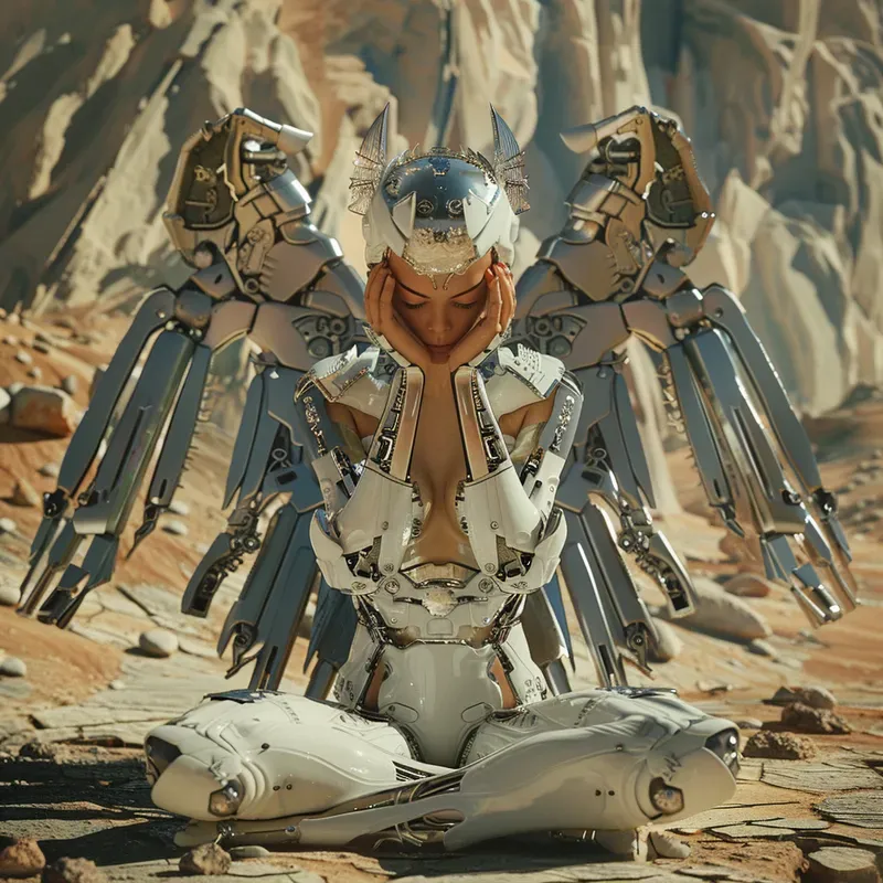 Futuristic Fashion Models