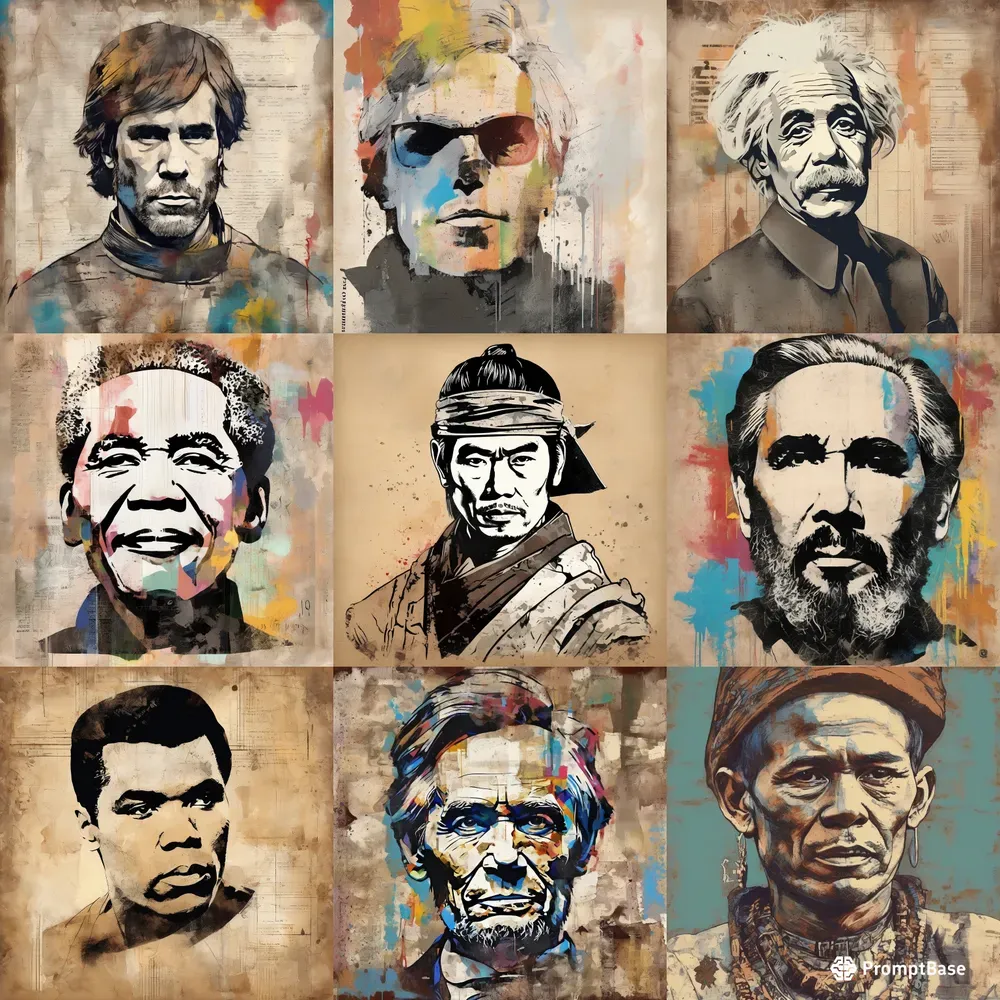 Cinematic Pop Art Portraits