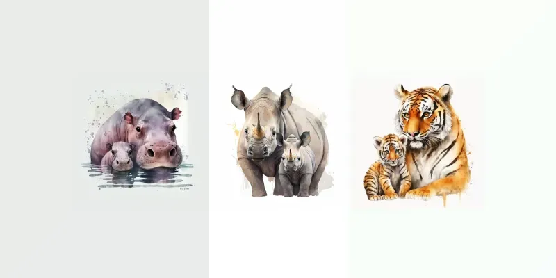 Mother Animals generated by undefined