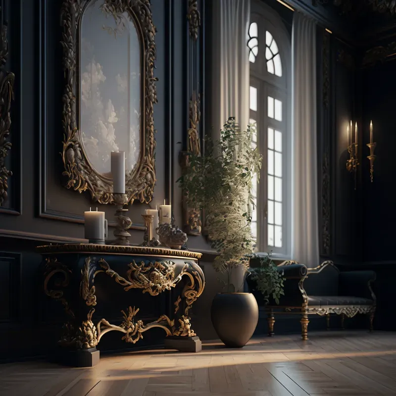 Baroque And Rococo Interior Architectures