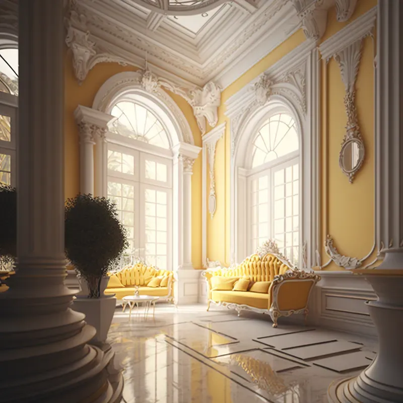 Baroque And Rococo Interior Architectures