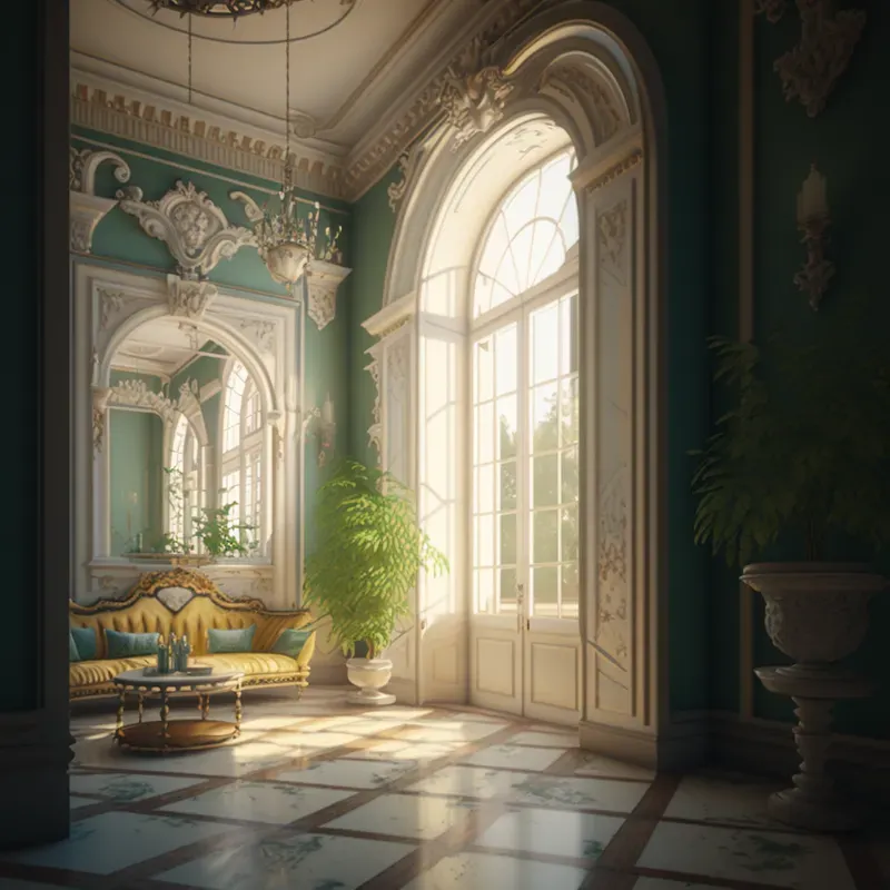 Baroque And Rococo Interior Architectures