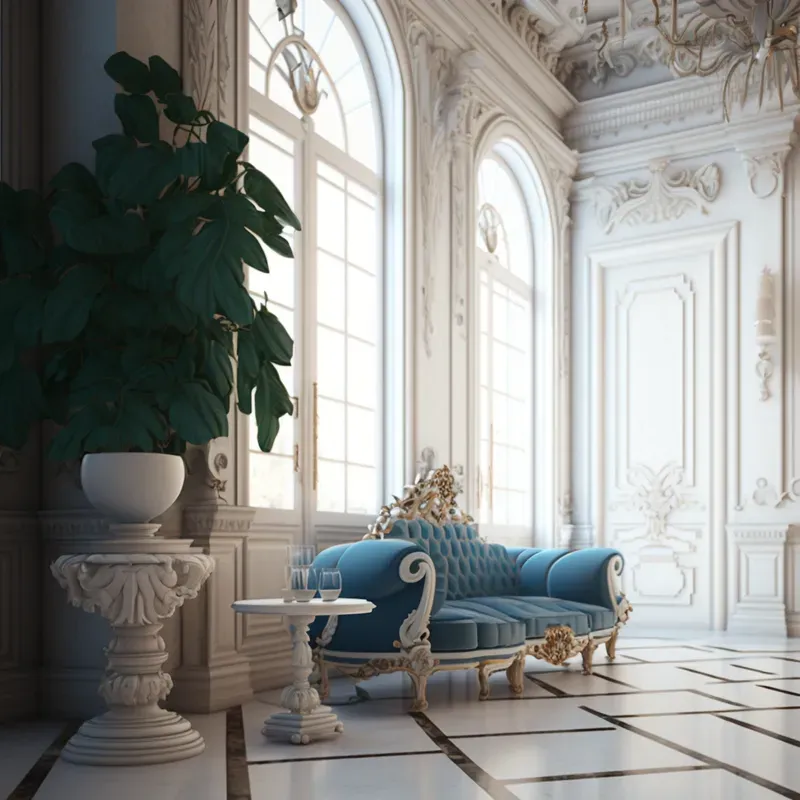 Baroque And Rococo Interior Architectures
