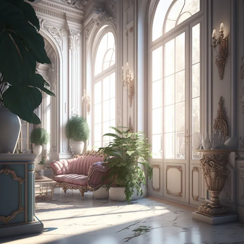 Baroque And Rococo Interior Architectures