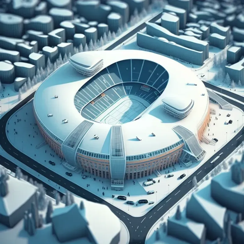 Aerial Views Of Stadiums