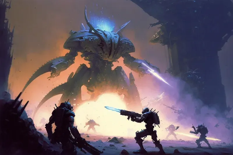Sci-fi Tabletop RPG Game