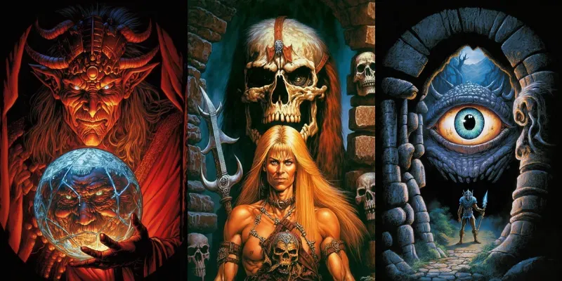 Osr Fantasy Tabletop RPG Game generated by undefined
