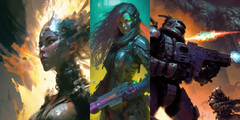 Sci-fi Tabletop RPG Game generated by undefined