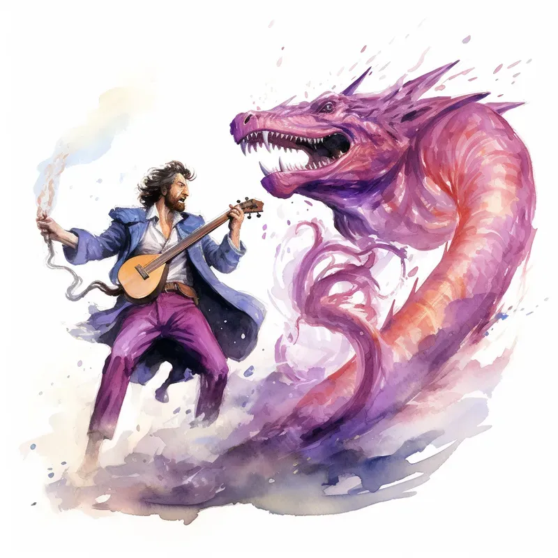 Bard Inspired Fantasy DnD Assets