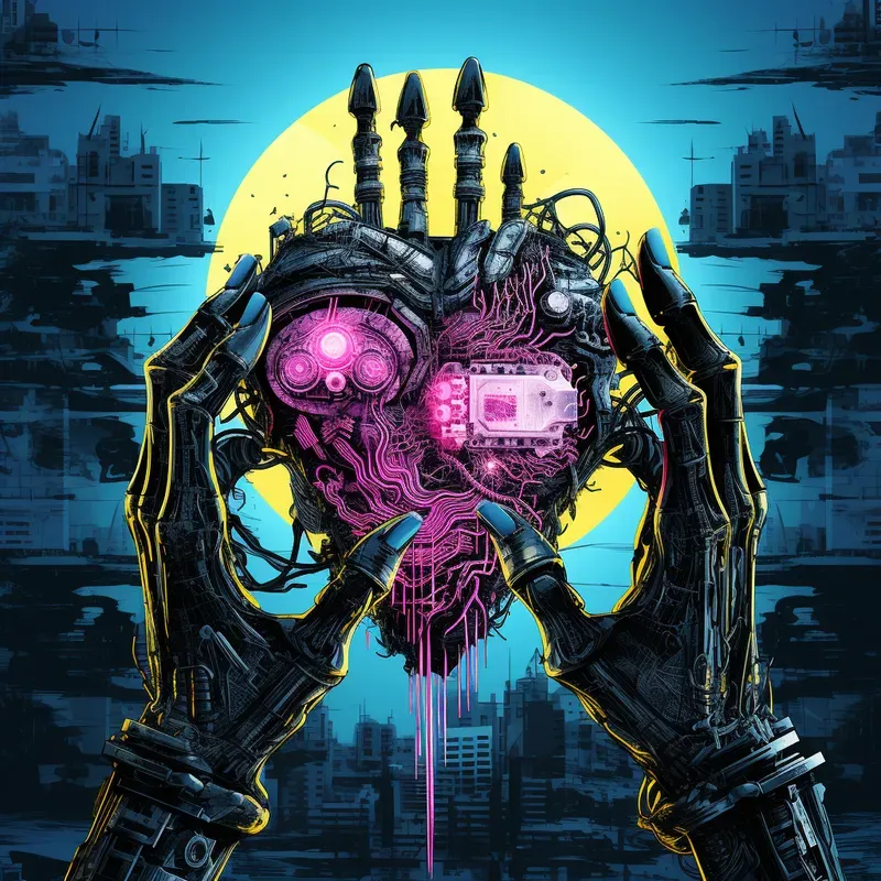 Cyberpunk Horror Apocalyptic Artworks