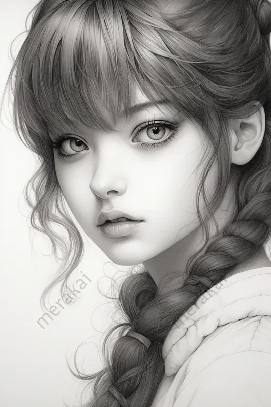 Character Pencil Drawings
