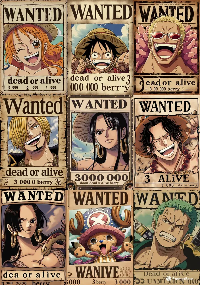 Wanted One Piece