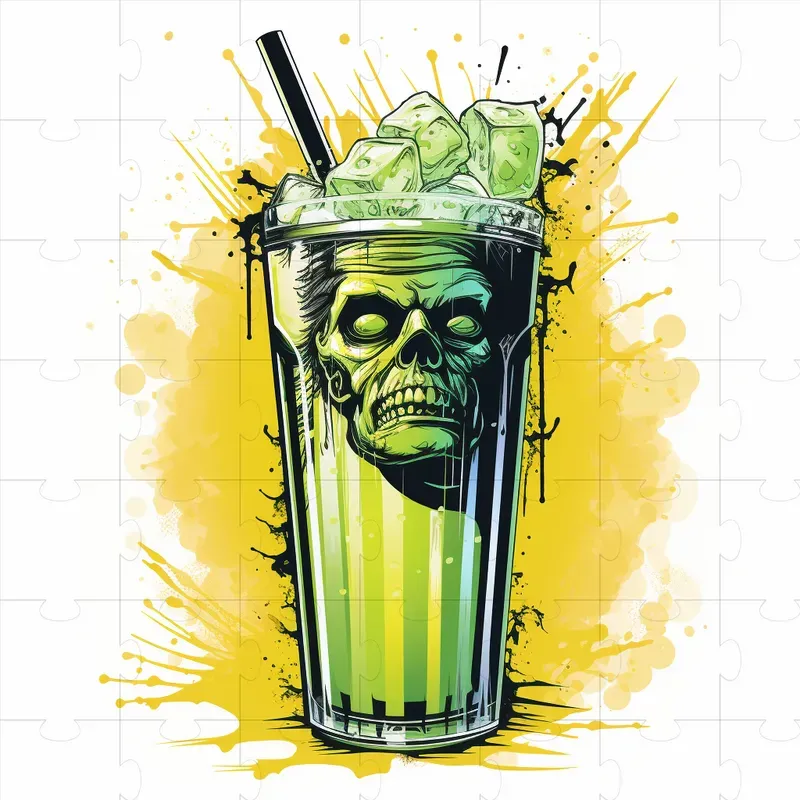 Halloween Drinks Illustrations