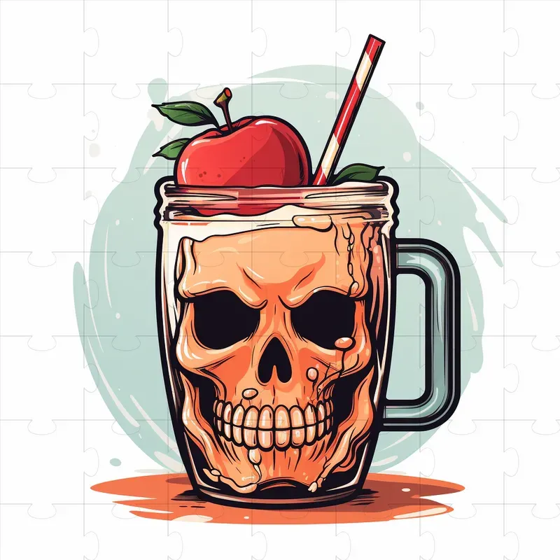 Halloween Drinks Illustrations