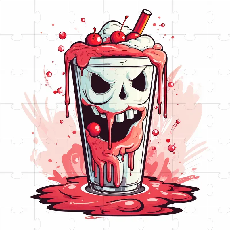 Halloween Drinks Illustrations