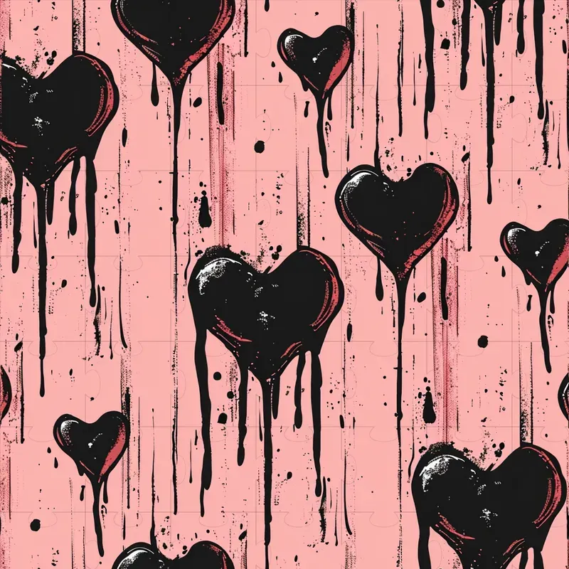 Spooky Valentines Day Patterns